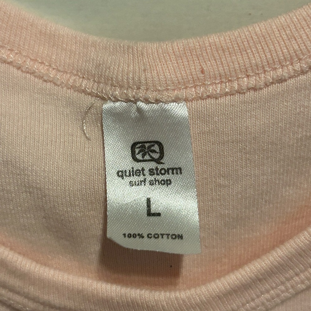 Quiet Storm Light Pink Tank Top - Picture 4 of 5